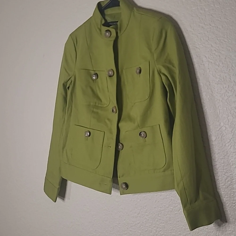 Talbots NWT Green 0P Button Down Jacket - Picture 6 of 7